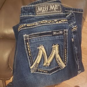 Size 31 Miss Me, M Series Boot cut jeans